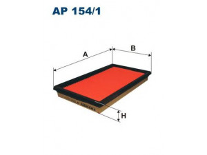 FILTRON AP154/1 oro filtras 
 Techninės priežiūros dalys -> Techninės priežiūros intervalai
71750719, 1112655, 5025071, 5025082