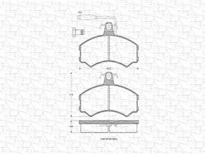 MAGNETI MARELLI 363702160147 stabdžių trinkelių rinkinys, diskinis stabdys 
 Techninės priežiūros dalys -> Papildomas remontas
9938205, 95667764, 9940092, 9941207