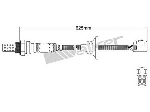 WALKER PRODUCTS 250-241021 lambda jutiklis 
 Variklis -> Variklio elektra
1588A131, MN 158825, 89465 12760