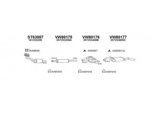 VENEPORTE 800140 išmetimo sistema 
 Išmetimo sistema -> Išmetimo sistema, visa