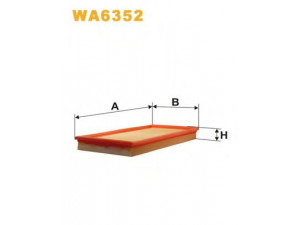 WIX FILTERS WA6352 oro filtras 
 Filtrai -> Oro filtras
30812710, 308127109, 30858441, PC972