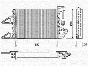 MAGNETI MARELLI 350203140000 kondensatorius, oro kondicionierius 
 Oro kondicionavimas -> Kondensatorius
46558107, 46558107