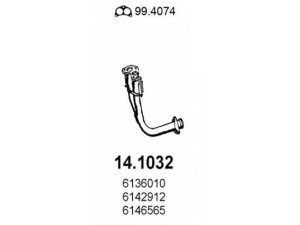 ASSO 14.1032 išleidimo kolektorius 
 Išmetimo sistema -> Išmetimo vamzdžiai
6136010, 6142912, 6146505, 6166857