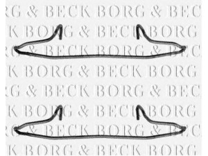 BORG & BECK BBK1040 priedų komplektas, diskinių stabdžių trinkelės 
 Stabdžių sistema -> Diskinis stabdys -> Stabdžių dalys/priedai