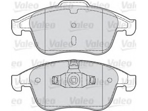 VALEO 601050 stabdžių trinkelių rinkinys, diskinis stabdys 
 Techninės priežiūros dalys -> Papildomas remontas
410600629R, 440608746R