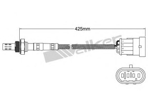 WALKER PRODUCTS 250-241014 lambda jutiklis
0046737471, 46737471