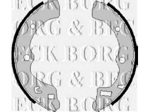 BORG & BECK BBS6167 stabdžių trinkelių komplektas
43153692001, 43153692601, 43153692N51