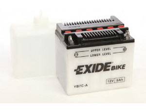 EXIDE YB7C-A starterio akumuliatorius; starterio akumuliatorius 
 Elektros įranga -> Akumuliatorius