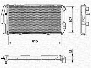 MAGNETI MARELLI 350213403000 radiatorius, variklio aušinimas 
 Aušinimo sistema -> Radiatorius/alyvos aušintuvas -> Radiatorius/dalys
443121251I, 443121251K, 443121251KL