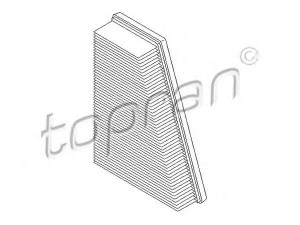 TOPRAN 720 974 oro filtras 
 Techninės priežiūros dalys -> Techninės priežiūros intervalai
1444 J0, 1444 R5, 1444 R6, 1444 WJ