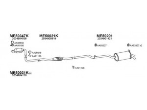 VENEPORTE 500222 išmetimo sistema 
 Išmetimo sistema -> Išmetimo sistema, visa