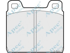 APEC braking PAD126 stabdžių trinkelių rinkinys, diskinis stabdys 
 Techninės priežiūros dalys -> Papildomas remontas
849698151, 171698151A, 251698151