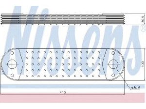 NISSENS 90762 alyvos aušintuvas, variklio alyva 
 Aušinimo sistema -> Radiatorius/alyvos aušintuvas -> Alyvos aušintuvas
1674072, 8149300