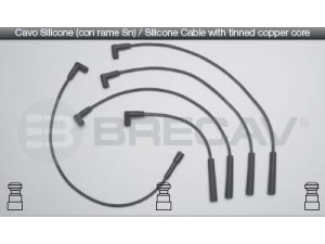 BRECAV 11.525 uždegimo laido komplektas 
 Kibirkšties / kaitinamasis uždegimas -> Uždegimo laidai/jungtys