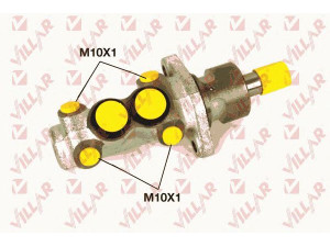 VILLAR 621.2855 pagrindinis cilindras, stabdžiai 
 Stabdžių sistema -> Pagrindinis stabdžių cilindras
322611019, 811611019Q, 322611019