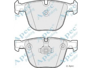 APEC braking PAD1732 stabdžių trinkelių rinkinys, diskinis stabdys 
 Techninės priežiūros dalys -> Papildomas remontas
34216783555, 34216794879