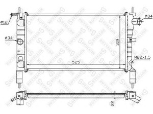 STELLOX 10-25102-SX radiatorius, variklio aušinimas 
 Aušinimo sistema -> Radiatorius/alyvos aušintuvas -> Radiatorius/dalys
1300112, 1300113, 1300114, 1300140