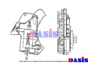 AKS DASIS 741340N valdymo blokas, šildymas / ventiliacija 
 Elektros įranga -> Valdymo blokai
2028207310, 2108206210, A2028207310