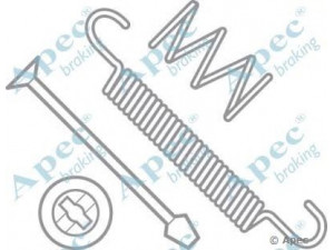 APEC braking KIT969 priedų komplektas, stabdžių trinkelės 
 Stabdžių sistema -> Būgninis stabdys -> Dalys/priedai