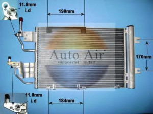 AUTO AIR GLOUCESTER 16-1099 kondensatorius, oro kondicionierius 
 Oro kondicionavimas -> Kondensatorius
13171592, 13300339, 1850111, 93182213