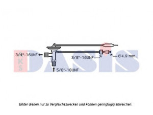 AKS DASIS 840213N išsiplėtimo vožtuvas, oro kondicionavimas 
 Oro kondicionavimas -> Vožtuvai
NC1061J14