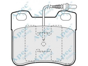 APEC braking PAD516 stabdžių trinkelių rinkinys, diskinis stabdys 
 Techninės priežiūros dalys -> Papildomas remontas
425321, 95569340, 95646300, 95650935