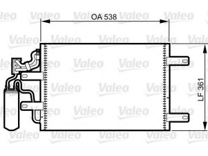 VALEO 814014 kondensatorius, oro kondicionierius 
 Oro kondicionavimas -> Kondensatorius
1850094, 13148296