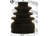 FEBEST 0115-NGJ10T gofruotoji membrana, kardaninis velenas 
 Ratų pavara -> Gofruotoji membrana
04437-74040, 43040-74030