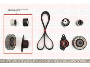 FAI AutoParts TBK440 paskirstymo diržo komplektas 
 Techninės priežiūros dalys -> Papildomas remontas