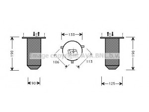 AVA QUALITY COOLING BWD218 džiovintuvas, oro kondicionierius 
 Oro kondicionavimas -> Džiovintuvas
64538372985, 64538379523, 64538391793