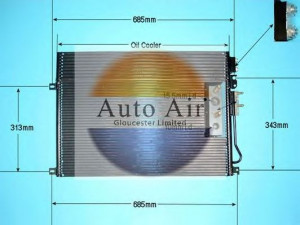 AUTO AIR GLOUCESTER 16-1353 kondensatorius, oro kondicionierius 
 Oro kondicionavimas -> Kondensatorius
55116928AA