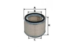UNIFLUX FILTERS XA1604 oro filtras 
 Filtrai -> Oro filtras
0693076, 0693096, 693 076, 693 096