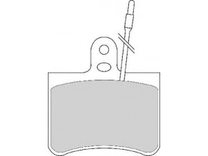 NECTO FD6405A stabdžių trinkelių rinkinys, diskinis stabdys 
 Techninės priežiūros dalys -> Papildomas remontas
95 600 561, 95600561, GX 2530 102 A