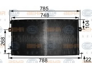 HELLA 8FC 351 301-081 kondensatorius, oro kondicionierius 
 Oro kondicionavimas -> Kondensatorius
4 798 015, 4 798 015