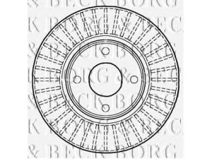 BORG & BECK BBD4985 stabdžių diskas 
 Stabdžių sistema -> Diskinis stabdys -> Stabdžių diskas
1661467, 1664467, 5024174, 5026674
