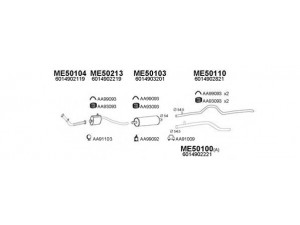 VENEPORTE 500185 išmetimo sistema