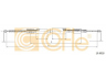COFLE 10.6028 trosas, stovėjimo stabdys 
 Stabdžių sistema -> Valdymo svirtys/trosai
4745G0, 96145740, 9614574080