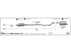 IMASAF 561000292 išmetimo sistema 
 Išmetimo sistema -> Išmetimo sistema, visa