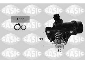 SASIC 3306009 termostatas, aušinimo skystis 
 Aušinimo sistema -> Termostatas/tarpiklis -> Thermostat
11537510959