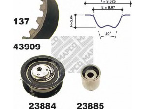 MAPCO 73808 paskirstymo diržo komplektas 
 Techninės priežiūros dalys -> Papildomas remontas
028 198 119 E, 028 198 119 E, 028 198 119 E