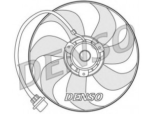 DENSO DER32001 ventiliatorius, radiatoriaus 
 Aušinimo sistema -> Oro aušinimas
6N0959455G, 6R0959455K, 6X0959455A