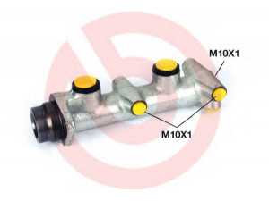BREMBO M 24 026 pagrindinis cilindras, stabdžiai 
 Stabdžių sistema -> Pagrindinis stabdžių cilindras
6118140, 6118143, 83BB2140SA, 010463