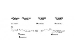 VENEPORTE 770115 išmetimo sistema 
 Išmetimo sistema -> Išmetimo sistema, visa