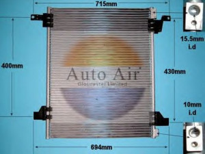 AUTO AIR GLOUCESTER 16-1213 kondensatorius, oro kondicionierius 
 Oro kondicionavimas -> Kondensatorius
1638300170