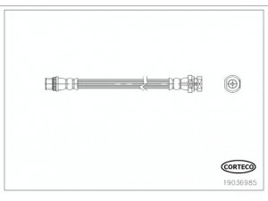 CORTECO 19036985 stabdžių žarnelė
462104088R