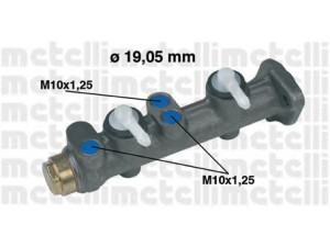 METELLI 05-0021 pagrindinis cilindras, stabdžiai 
 Stabdžių sistema -> Pagrindinis stabdžių cilindras
4394596, 4394597, 71740006, 793307