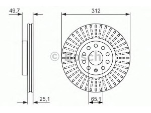 BOSCH 0 986 479 932 stabdžių diskas 
 Stabdžių sistema -> Diskinis stabdys -> Stabdžių diskas
1K0 615 301 AA, 5C0 615 301 B, 1K0 615 301 AA