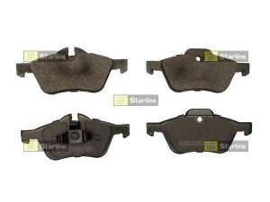 STARLINE BD S494P stabdžių trinkelių rinkinys, diskinis stabdys 
 Techninės priežiūros dalys -> Papildomas remontas
34111503076, 34116761287, 34116765446