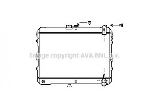 AVA QUALITY COOLING MZ2058 radiatorius, variklio aušinimas 
 Aušinimo sistema -> Radiatorius/alyvos aušintuvas -> Radiatorius/dalys
N32315200A, N32315200C
