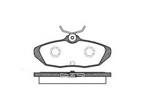 REMSA 0451.00 stabdžių trinkelių rinkinys, diskinis stabdys 
 Techninės priežiūros dalys -> Papildomas remontas
5066478AA, F3SZ2200A, F3SZ2200A